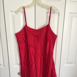 Red sleepwear size 1X
